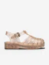 Mini Melissa Possession Fisherman Sandal In Gold