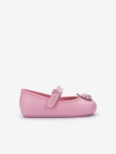 Mini Melissa Kids'  Girls Soft Ballerina Princess Shoes In Pink