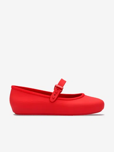 Mini Melissa Babies' Girls Soft Ballerinas In Red