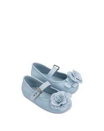 Mini Melissa Kids' Girls' Soft Petals Ballet Flats - Toddler In Blue