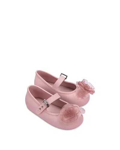 Mini Melissa Kids' Girls' Soft Petals Ballet Flats - Toddler In Pink