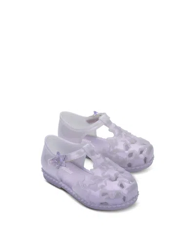 Mini Melissa Girls Starry Baby Jelly Sandals - Toddler, Little Kid In Blue
