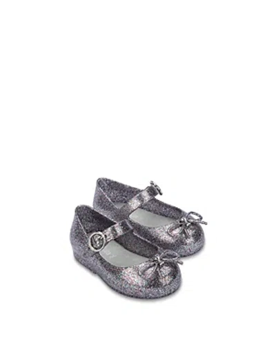 Mini Melissa Kids' Girls' Sweet Love Flats - Toddler In Silver