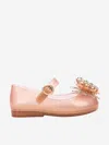 Mini Melissa Kids'  Girls Sweet Love Fly Ii Shoes In Gold