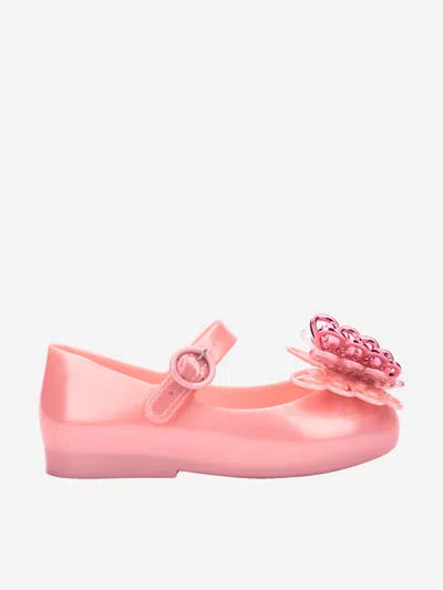 Mini Melissa Kids'  Girls Sweet Love Fly Ii Shoes In Pink
