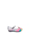Mini Melissa Girls' Ultra Girl Bow Flats - Toddler, Little Kid In Glitter Clear/pink