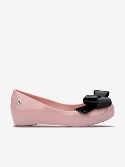 Mini Melissa Babies' Girls Ultragirl Classy Ballerinas In Pink