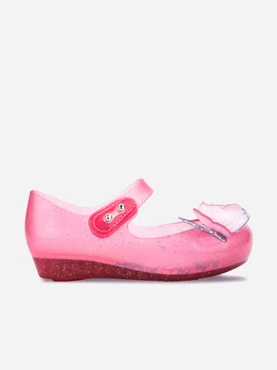 Mini Melissa Kids'  Girls Ultragirl Fly Iii Ballerinas In Pink