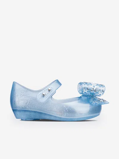 Mini Melissa Kids'  Girls Ultragirl Frozen Shoes In Blue