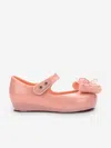 Mini Melissa Ultragirl Star Ballerina Shoes In Pink