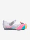 Mini Melissa Girls Unicorn Ballerinas In Multicoloured