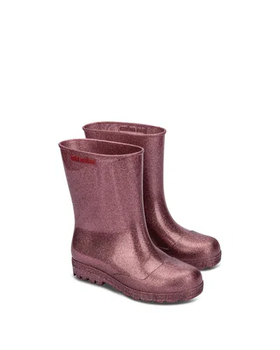 Mini Melissa Girls' Welly Rain Boots - Little Kid, Big Kid In Pink