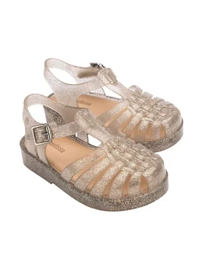 MINI MELISSA GLITTER-DETAILING SANDALS