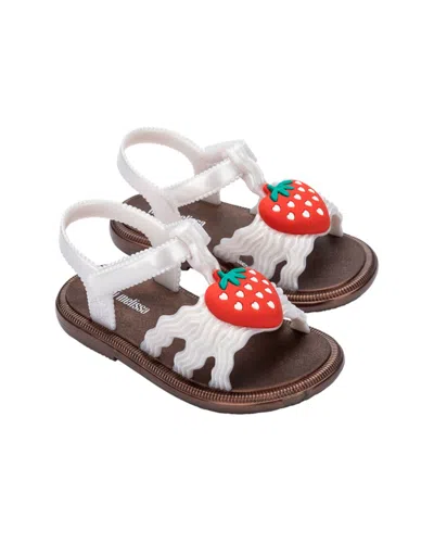 Mini Melissa Hip Baby Sandal In White