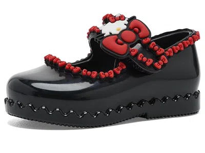 Mini Melissa Hip Ballerina + Hello Kitty And Friends (toddler/little Kid) Girl's Shoes Black/red: 6 Toddler M, Sy