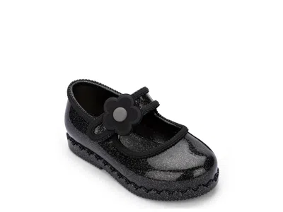 Mini Melissa Hip Ballerina Jelly Mary Jane Kids' In Black