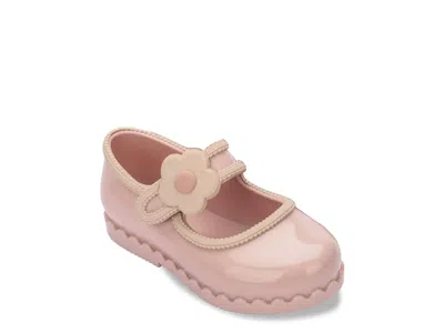 Mini Melissa Hip Ballerina Jelly Mary Jane Kids' In Light Pink