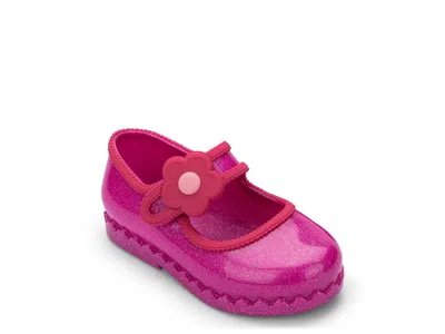 Mini Melissa Hip Ballerina Jelly Mary Jane Kids' In Light Pink
