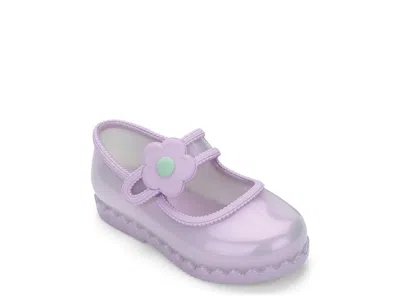 Mini Melissa Hip Ballerina Jelly Mary Jane Kids' In Purple
