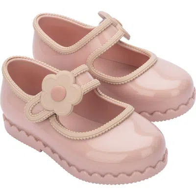 Mini Melissa Kids'  Hip Ballerina Mary Jane Flat In Pink