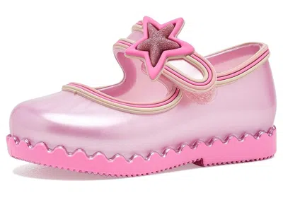 Mini Melissa Hip Ballerina Star (toddler/little Kid) Girl's Shoes Pearly Pink: 11 Little Kid M