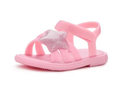 Mini Melissa Hip Sky (toddler/little Kid) Girls Shoes Pearly Pink/glitter : 12 Little Kid M, Synthetic