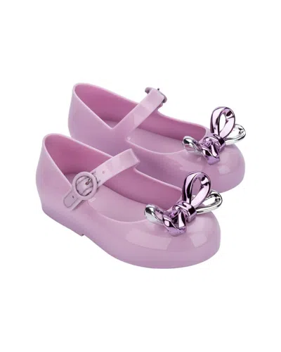 Mini Melissa Jelly Pop Safari Baby Sneaker In Purple