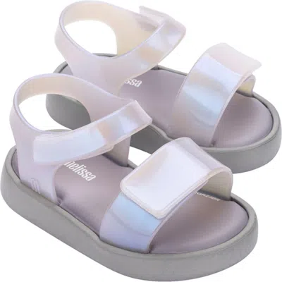 Mini Melissa Kids'  Jump Jelly Sandal In Grey