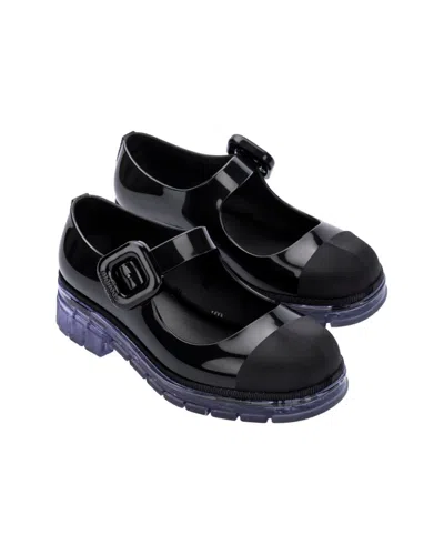 Mini Melissa June Kids Closed-toe Sandal In Black