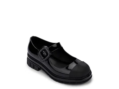 Mini Melissa June Mary Jane Flat Kids' In Black