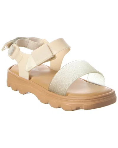 Mini Melissa Kick Off Baby Sandal In Grey