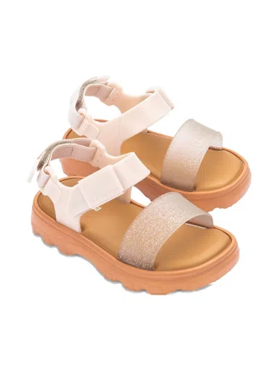 Mini Melissa Babies' Kick Off Sandals In Neutral