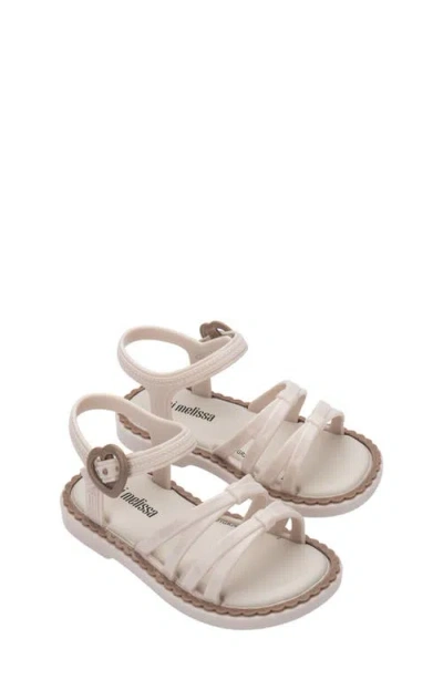 Mini Melissa Kids' Aurora Sandal In Neutral