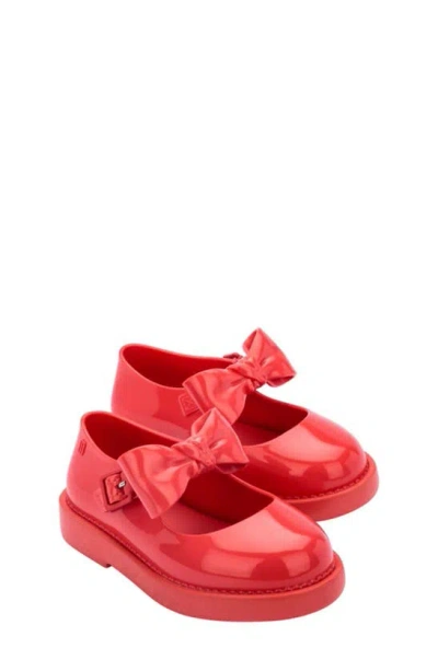Mini Melissa Kids' Blair Bb Mary Jane Shoe In Red