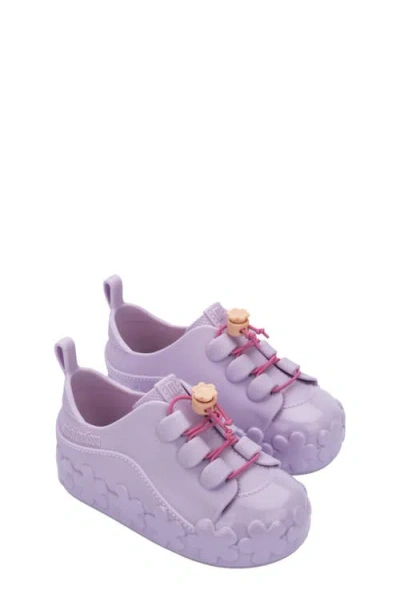 Mini Melissa Kids' Bloomy Sneaker In Purple