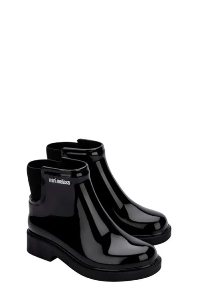 Mini Melissa Kids' Chelsea Boot In Black