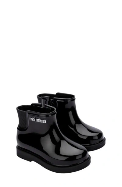 Mini Melissa Kids' Chelsea Boot In Black