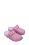 Mini Melissa Kids' Cozy Clog In Purple