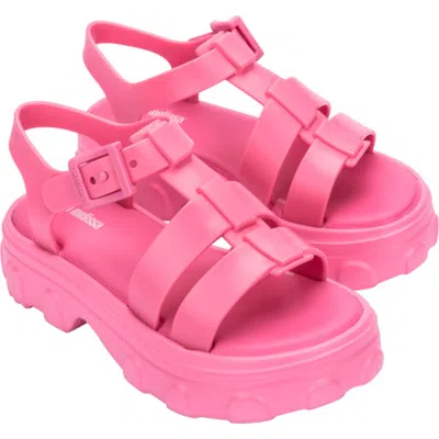 Mini Melissa Kids' Ella Platform Sandal In Pink