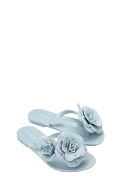 Mini Melissa Kids' Harmonic Flip Flop In Blue
