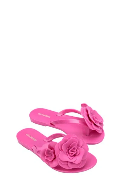 Mini Melissa Kids' Harmonic Flip Flop In Pink