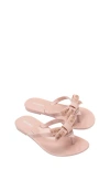Mini Melissa Kids' Harmonic M Lover Flip Flop In Light Pink