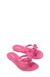 Mini Melissa Kids' Harmonic M Lover Flip Flop In Pink