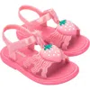 Mini Melissa Kids' Hip Ankle Strap Sandal In Pink