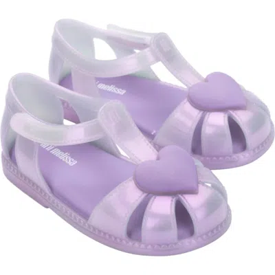 Mini Melissa Babies'  Kids' Hip Heart Sandal In Purple