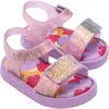 Mini Melissa Kids' Jump Ankle Strap Sandal In Purple