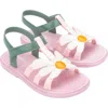 Mini Melissa Kids' Mini Hip Bloomy Sandal In Pink