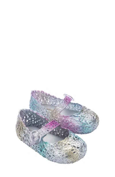 Mini Melissa Kids' Pollen Mary Jane Flat In Multi