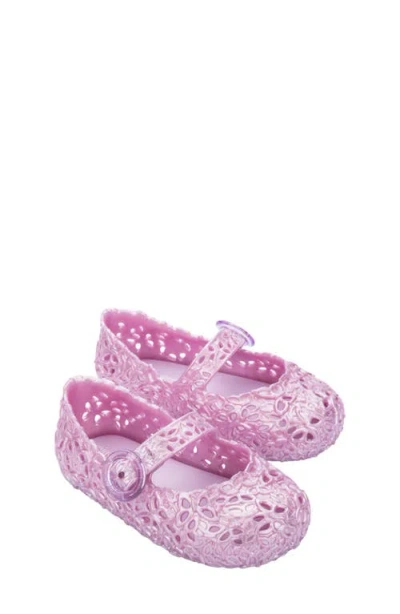 Mini Melissa Kids' Pollen Mary Jane Flat In Multi