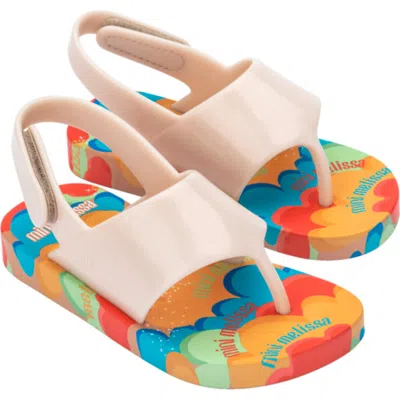 Mini Melissa Kids' Slingback Sandal In Multi